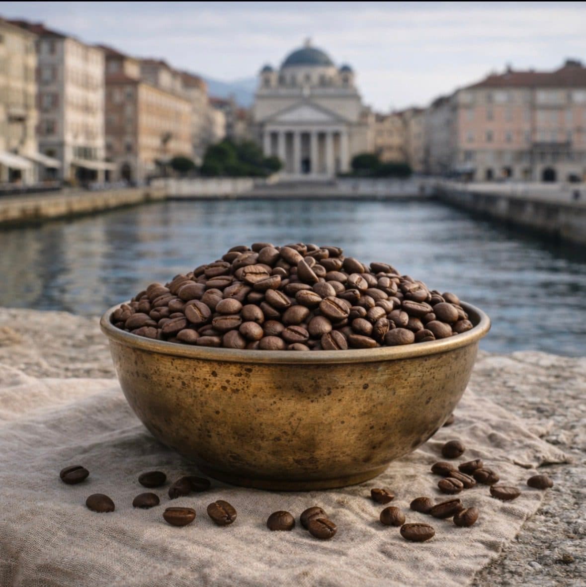 Triestine coffee in traditional blend — authentic souvenir of Trieste