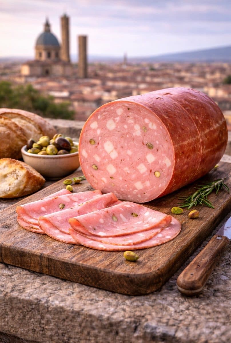 Mortadella Bologna IGP — souvenir autentico di Bologna