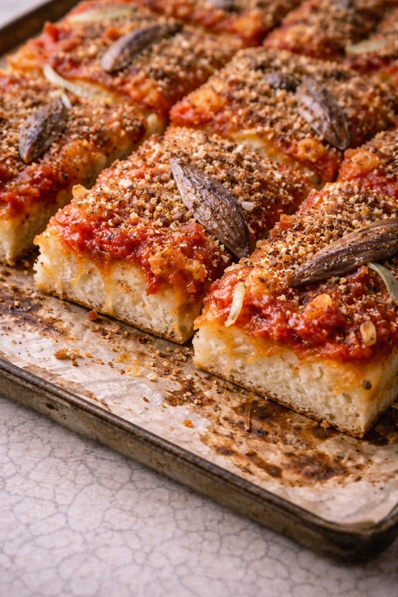 Palermitan sfincione (mix or seasoning) — authentic souvenir of Palermo