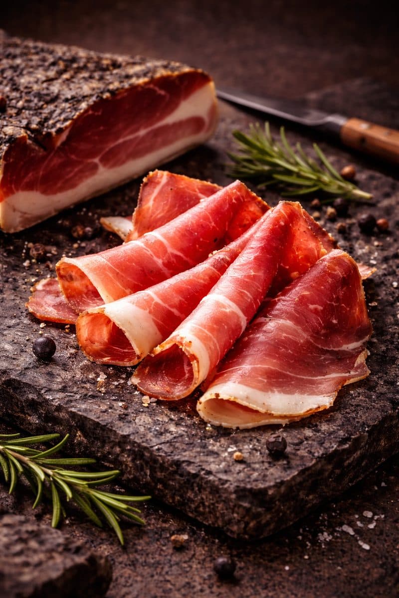 Speck Alto Adige IGP — souvenir autentico di Bolzano