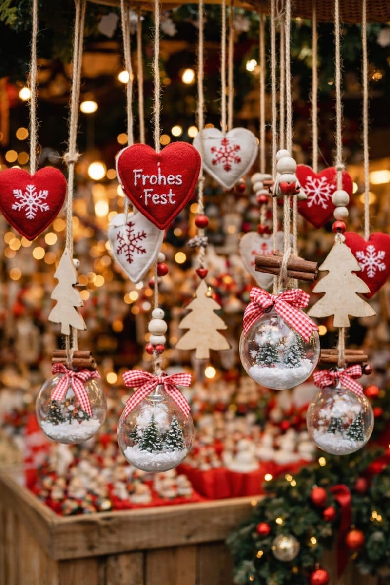 Decorazioni dei mercatini di Natale di Bolzano
