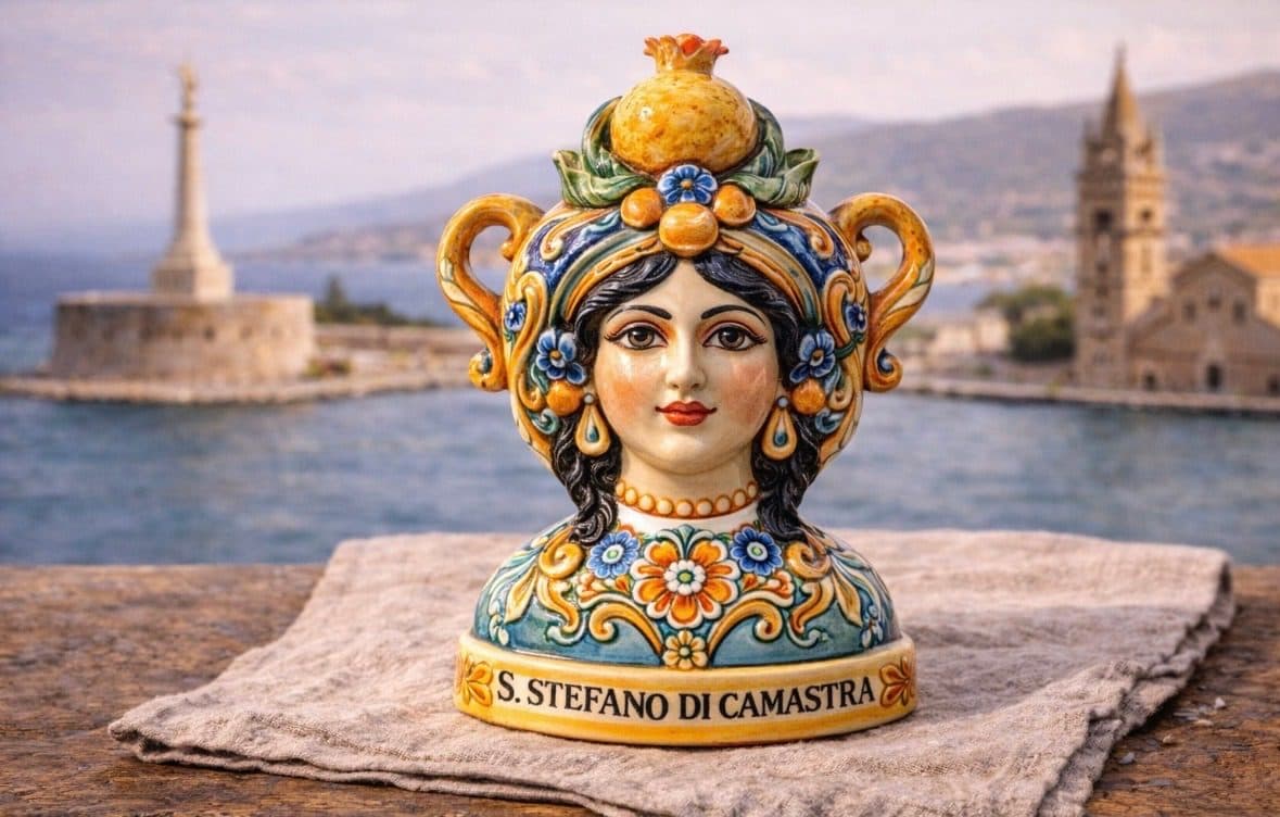 Figurative ceramics of Santo Stefano di Camastra — authentic souvenir of Messina
