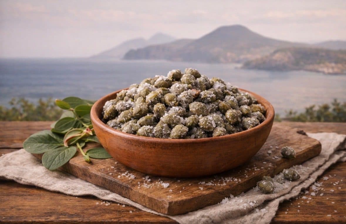 Capperi delle Isole Eolie — authentic souvenir of Messina