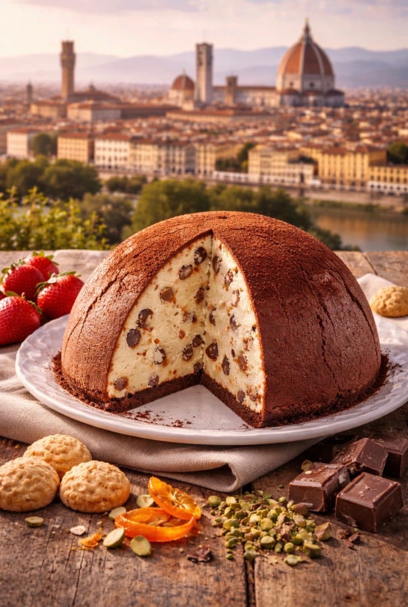 Florentine zuccotto — authentic souvenir of Florence