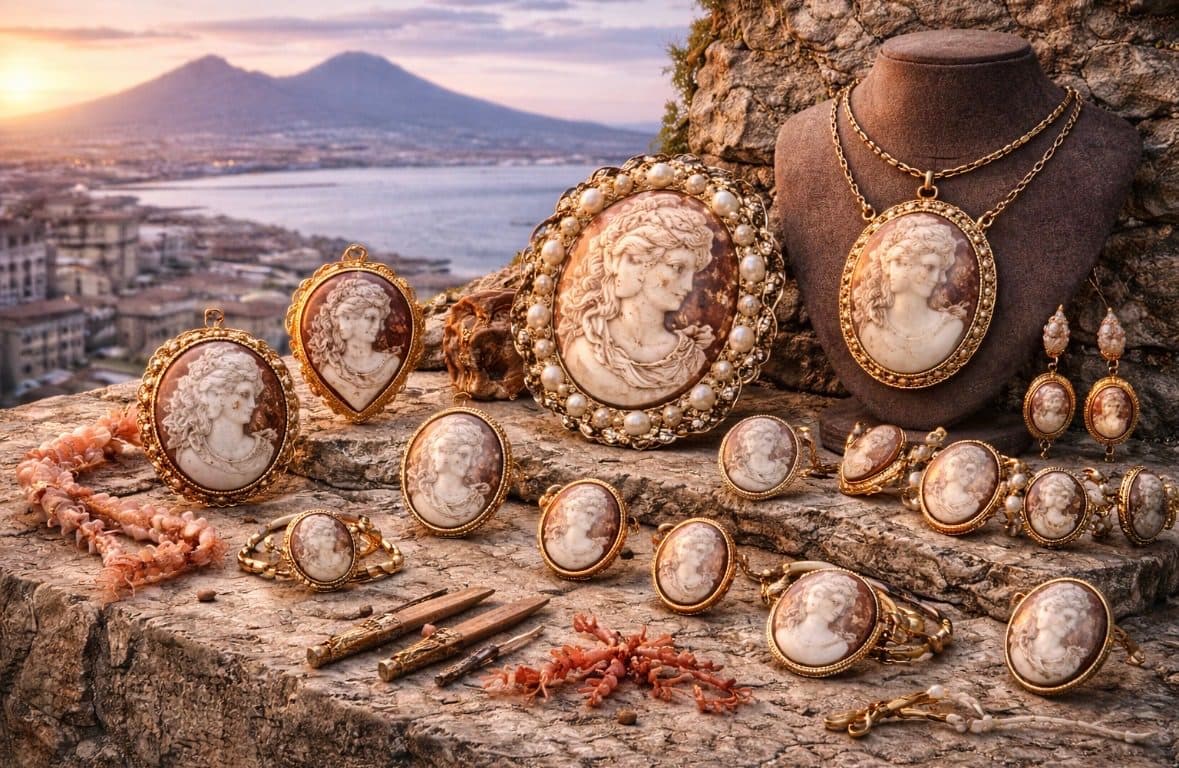 Neapolitan cameo (Torre del Greco) — authentic souvenir of Napoli