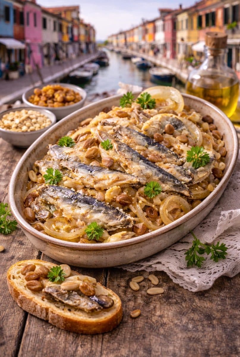Sarde in Saor — souvenir autentico di Venezia