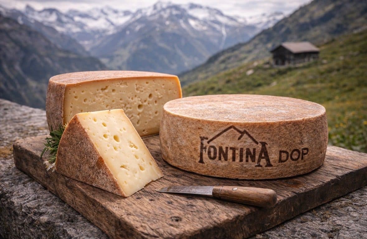 Fontina d’alpeggio valdostana — authentic souvenir of Aosta