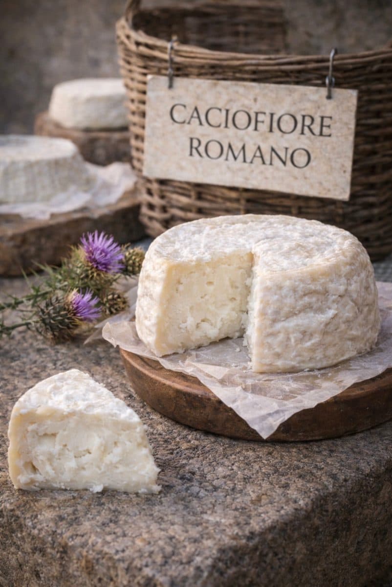 Caciofiore romano — authentic souvenir of Roma