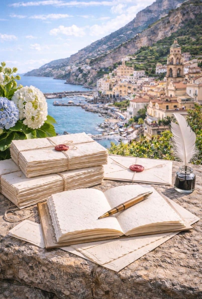 Carta di Amalfi — authentic souvenir of Amalfi