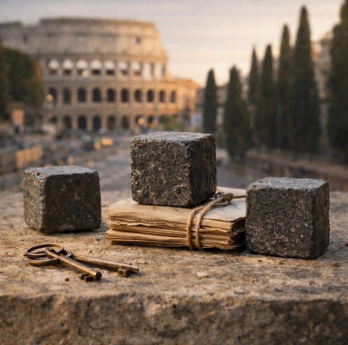 Roman sampietrino — authentic souvenir of Rome