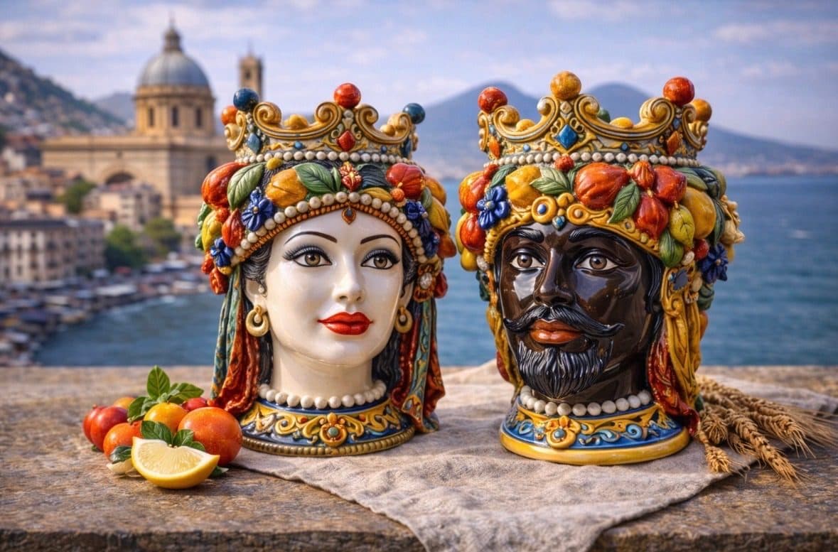 Moor's Head — authentic souvenir of Palermo