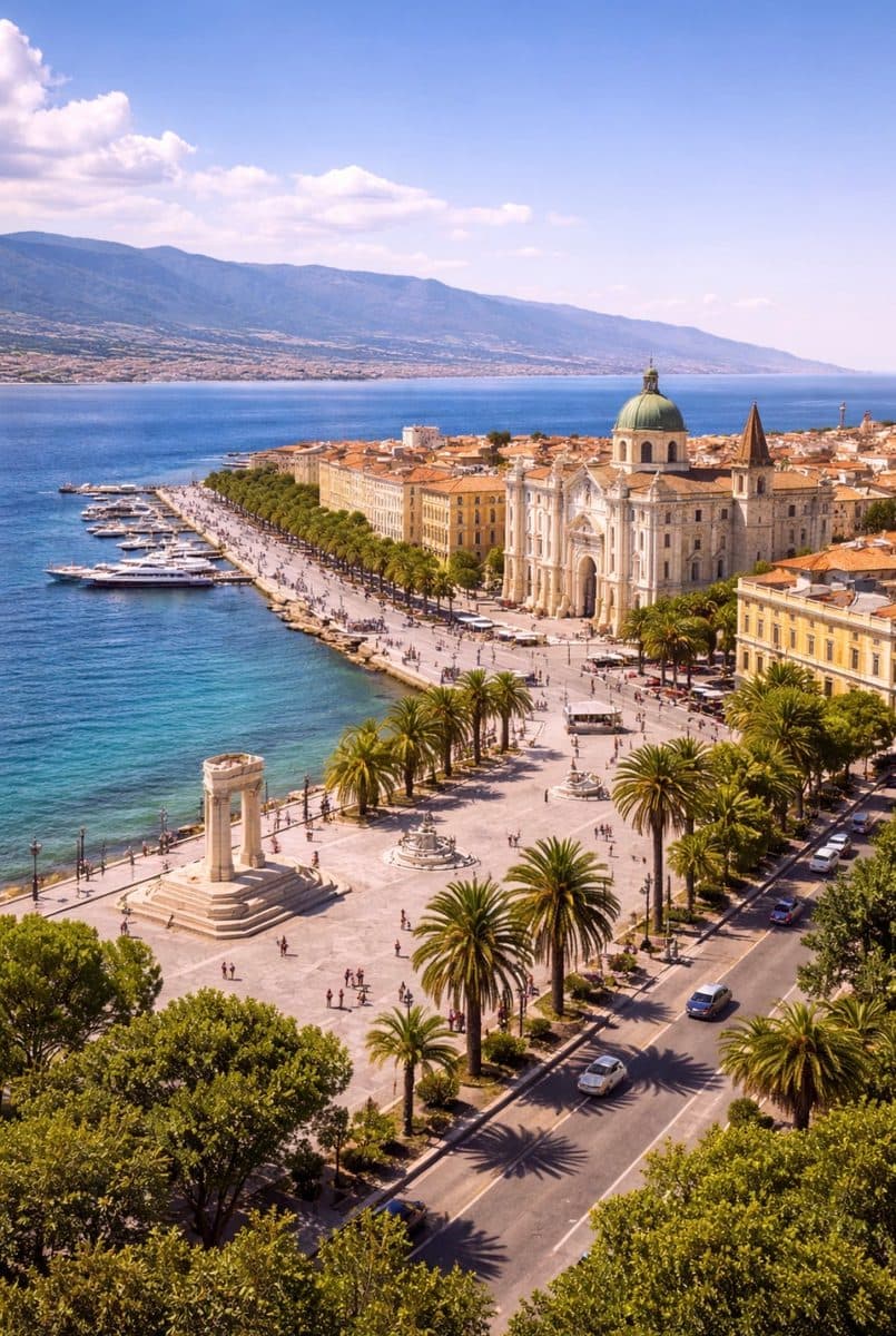 Veduta di Reggio Calabria